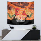 Custom Giants Football ANZAC Tapestry Gallipoli Camouflage With Poppies