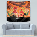 Custom Giants Football ANZAC Tapestry Gallipoli Camouflage With Poppies