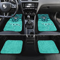 Custom Australia Matildas Car Mats Polynesian Mix Turquoise Marble