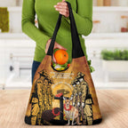 Australia And New Zealand ANZAC Grocery Bag Aussie Kangaroo With Aotearoa Kiwi Lest We Forget