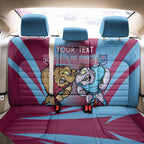 Custom NSW Blues And QLD Maroons Rugby Back Car Seat Cover 2024 Cockroaches Cane toads Together