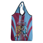 Custom NSW Blues And QLD Maroons Rugby Grocery Bag Cockroaches Cane toads Together
