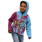 Custom NSW Blues And QLD Maroons Rugby Kid Hoodie 2024 Cockroaches Cane toads Together