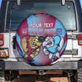 Custom NSW Blues And QLD Maroons Rugby Spare Tire Cover 2024 Cockroaches Cane toads Together