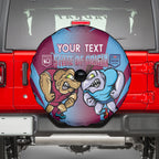 Custom NSW Blues And QLD Maroons Rugby Spare Tire Cover 2024 Cockroaches Cane toads Together