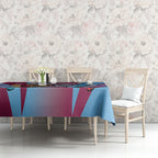 Custom NSW Blues And QLD Maroons Rugby Tablecloth 2024 Cockroaches Cane toads Together