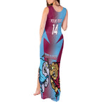 Custom NSW Blues And QLD Maroons Rugby Tank Maxi Dress 2024 Cockroaches Cane toads Together