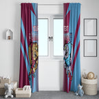 Custom NSW Blues And QLD Maroons Rugby Window Curtain 2024 Cockroaches Cane toads Together