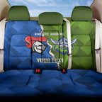 Custom Raiders And Knights Back Car Seat Cover Together Dynamic Style