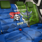 Custom Raiders And Knights Back Car Seat Cover Together Dynamic Style