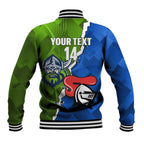 Custom Raiders And Knights Baseball Jacket Together Dynamic Style