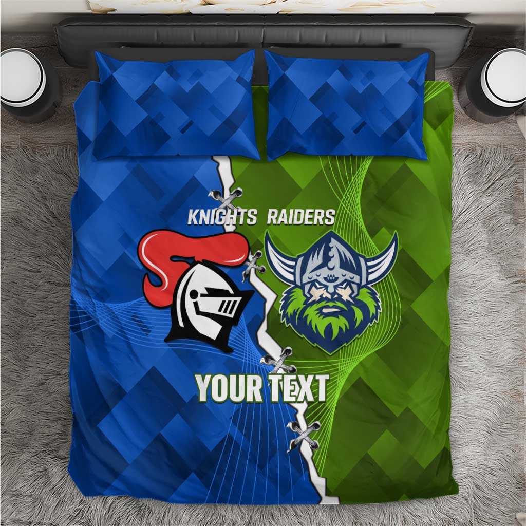 Custom Raiders And Knights Bedding Set Together Dynamic Style