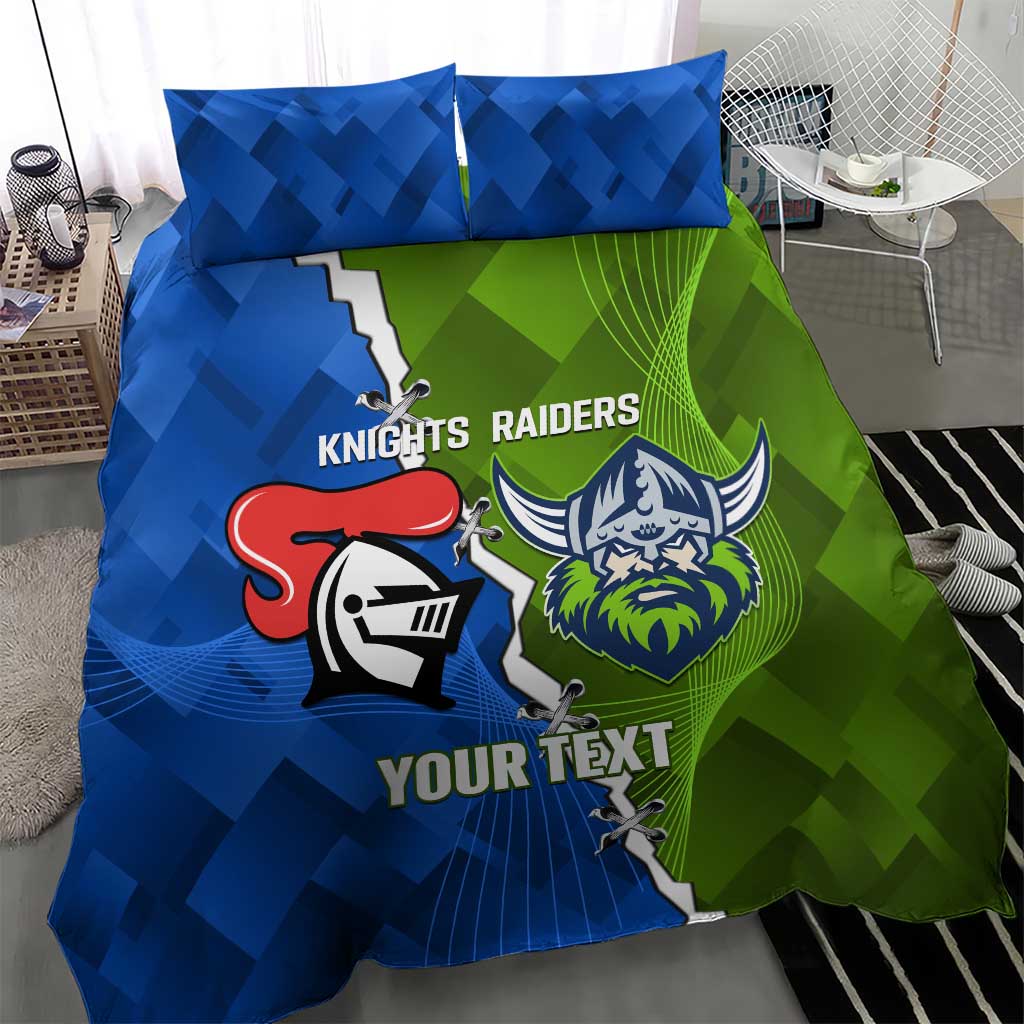 Custom Raiders And Knights Bedding Set Together Dynamic Style