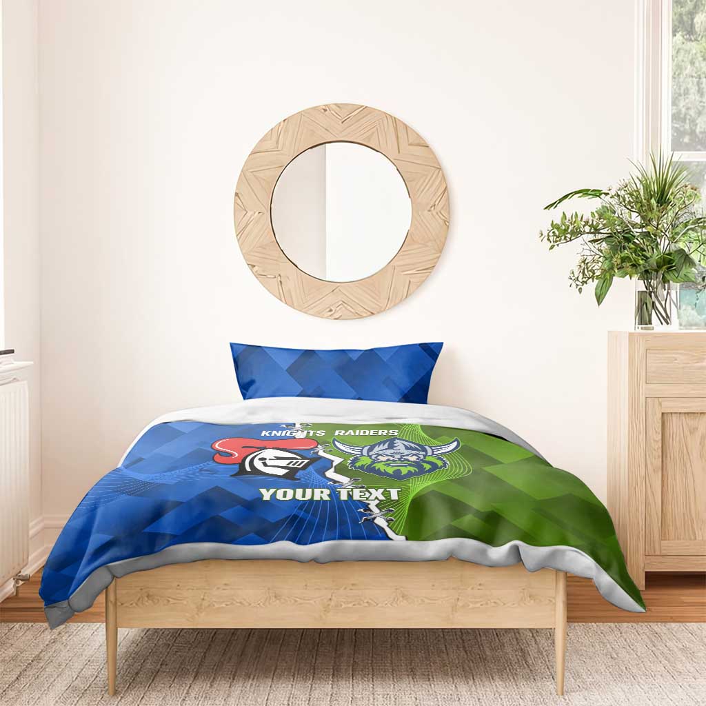 Custom Raiders And Knights Bedding Set Together Dynamic Style