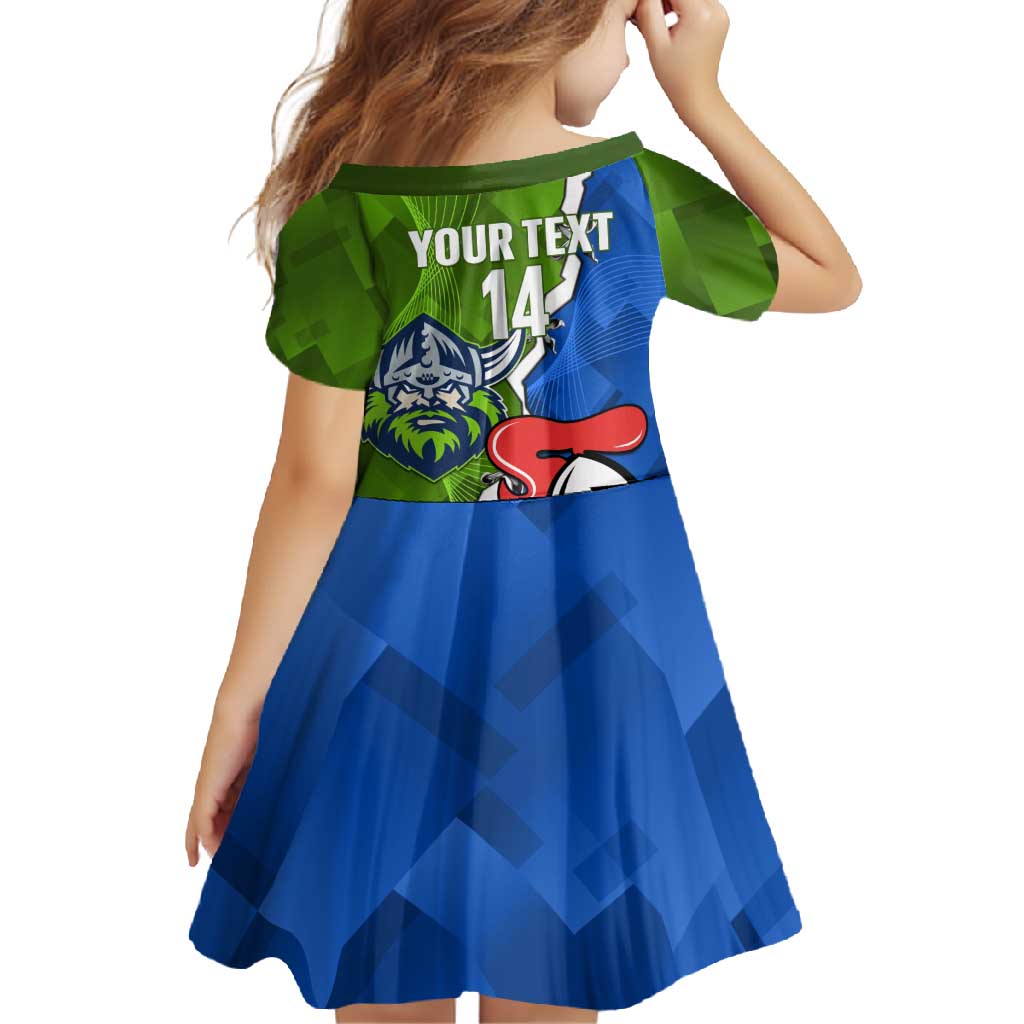 Custom Raiders And Knights Family Matching Off Shoulder Maxi Dress and Hawaiian Shirt Together Dynamic Style