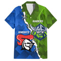 Custom Raiders And Knights Family Matching Puletasi and Hawaiian Shirt Together Dynamic Style