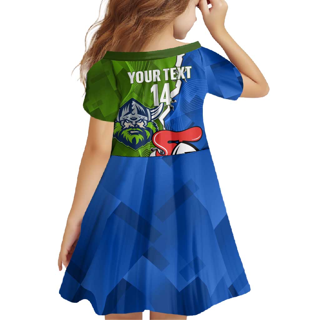 Custom Raiders And Knights Family Matching Summer Maxi Dress and Hawaiian Shirt Together Dynamic Style