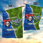 Custom Raiders And Knights Garden Flag Together Dynamic Style
