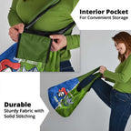 Custom Raiders And Knights Grocery Bag Together Dynamic Style