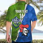 Custom Raiders And Knights Hawaiian Shirt Together Dynamic Style