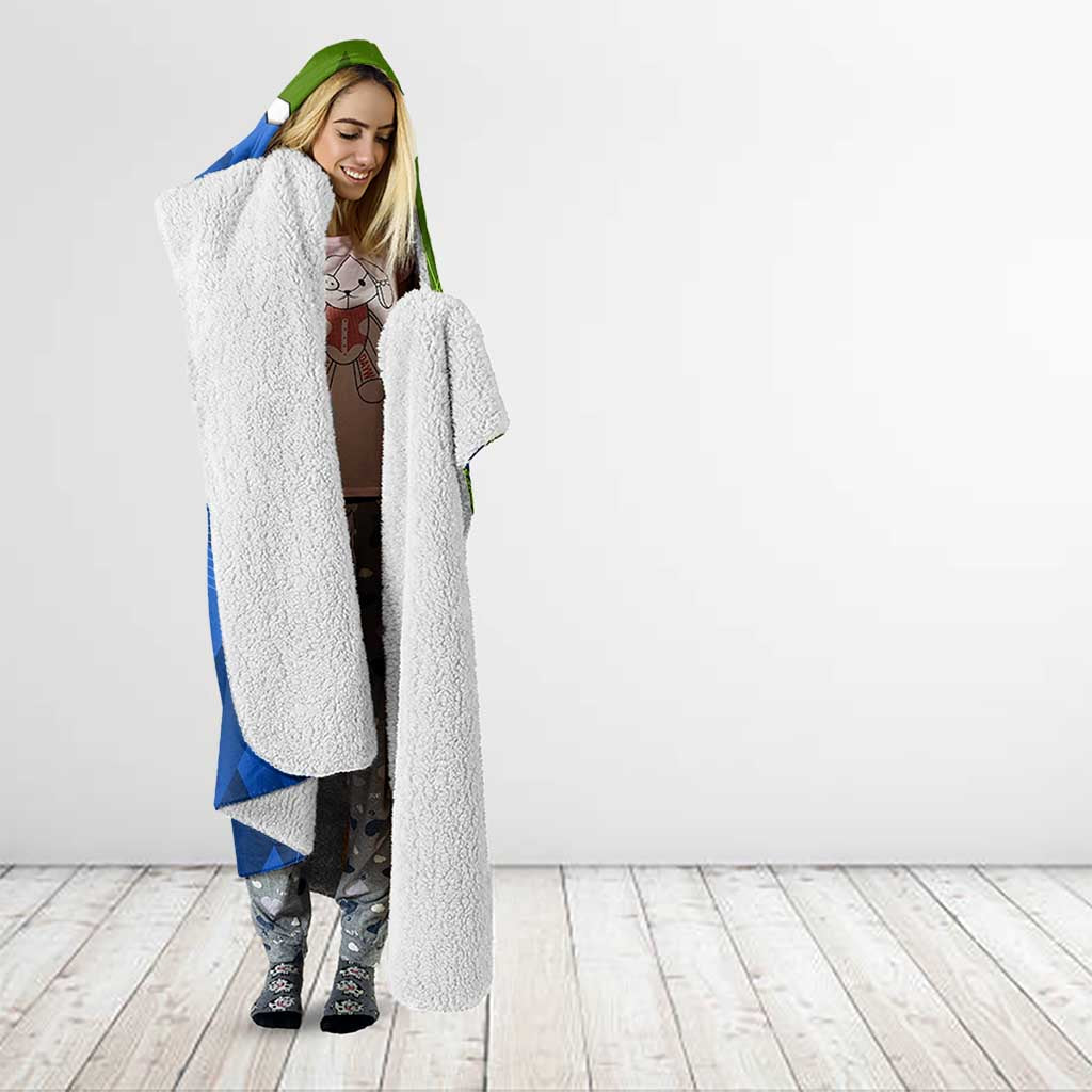 Custom Raiders And Knights Hooded Blanket Together Dynamic Style