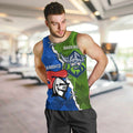 Custom Raiders And Knights Men Tank Top Together Dynamic Style