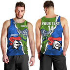 Custom Raiders And Knights Men Tank Top Together Dynamic Style