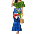 Custom Raiders And Knights Mermaid Dress Together Dynamic Style