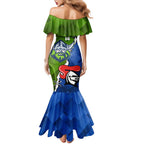 Custom Raiders And Knights Mermaid Dress Together Dynamic Style