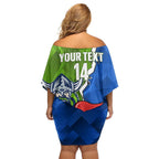 Custom Raiders And Knights Off Shoulder Short Dress Together Dynamic Style