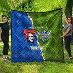 Custom Raiders And Knights Quilt Together Dynamic Style