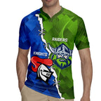 Custom Raiders And Knights Rugby Jersey Together Dynamic Style