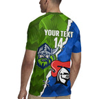 Custom Raiders And Knights Rugby Jersey Together Dynamic Style