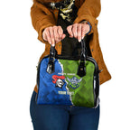 Custom Raiders And Knights Shoulder Handbag Together Dynamic Style
