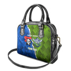 Custom Raiders And Knights Shoulder Handbag Together Dynamic Style
