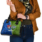 Custom Raiders And Knights Shoulder Handbag Together Dynamic Style