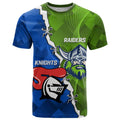 Custom Raiders And Knights T Shirt Together Dynamic Style