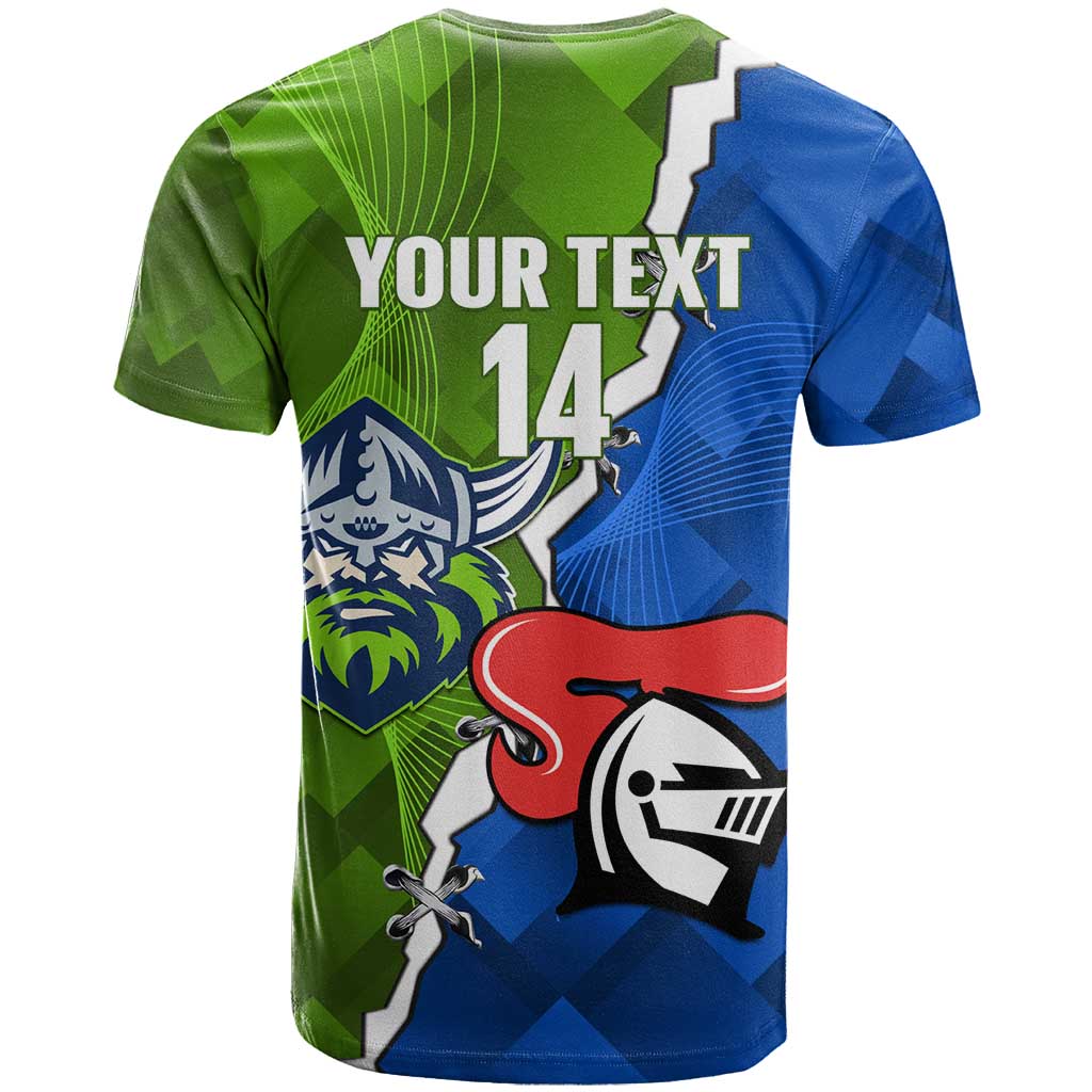 Custom Raiders And Knights T Shirt Together Dynamic Style