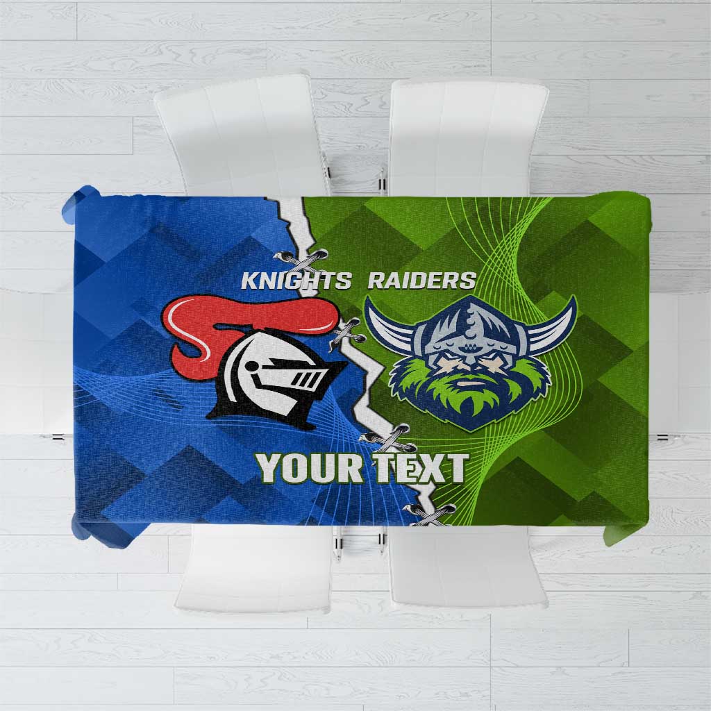 Custom Raiders And Knights Tablecloth Together Dynamic Style