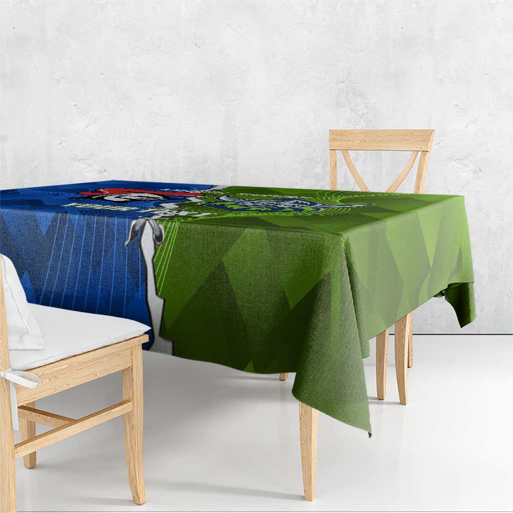 Custom Raiders And Knights Tablecloth Together Dynamic Style