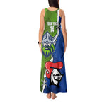 Custom Raiders And Knights Tank Maxi Dress Together Dynamic Style