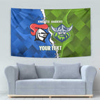Custom Raiders And Knights Tapestry Together Dynamic Style