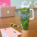 Custom Raiders And Knights Tumbler With Handle Together Dynamic Style