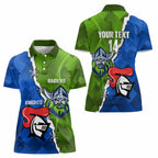 Custom Raiders And Knights Women Polo Shirt Together Dynamic Style