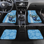 Custom NSW Blues Rugby Car Mats Cockroaches Polynesian Pattern Tropical Vibes