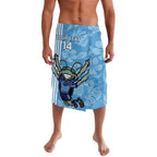 Custom NSW Blues Rugby Lavalava Cockroaches Polynesian Pattern Tropical Vibes