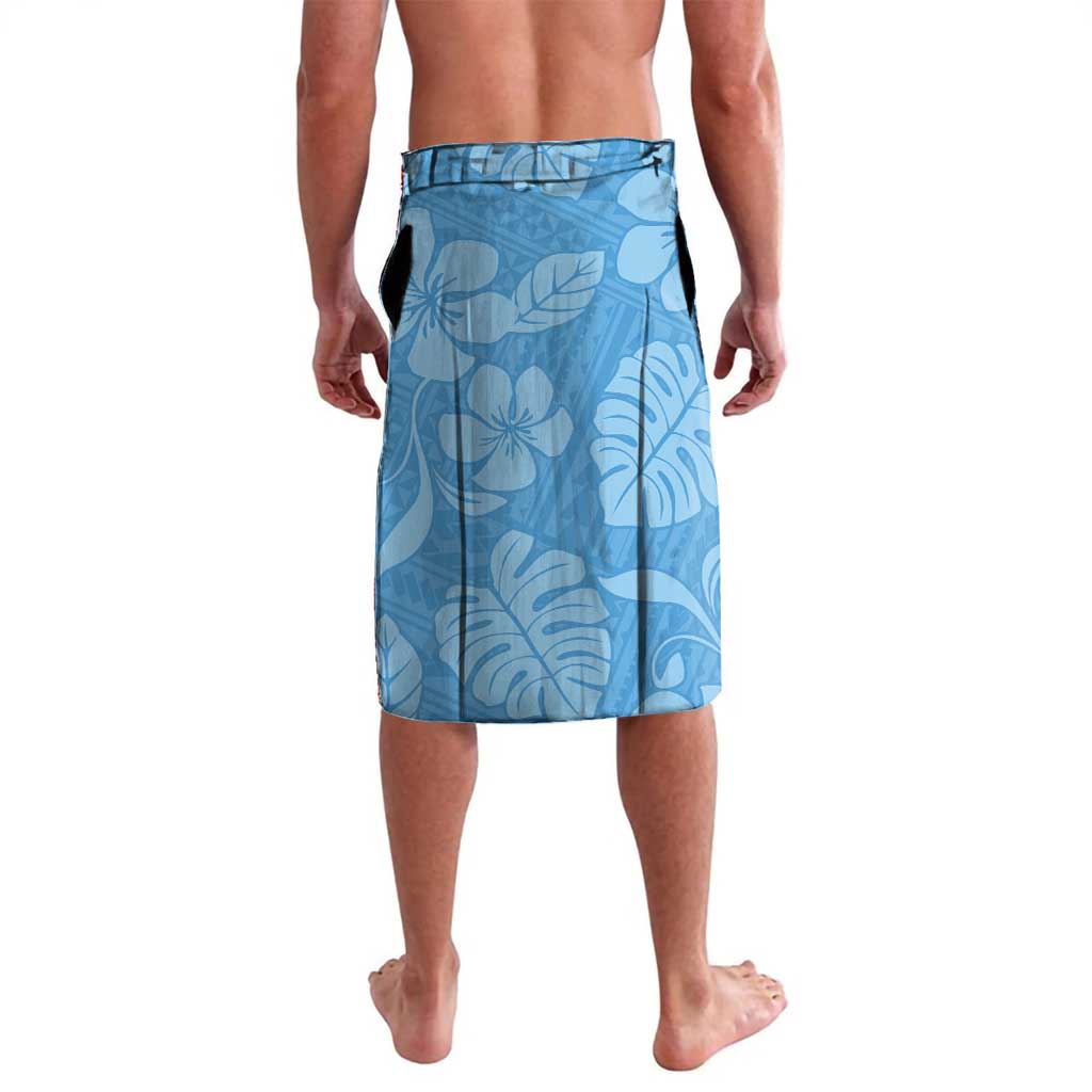 Custom NSW Blues Rugby Lavalava Cockroaches Polynesian Pattern Tropical Vibes
