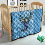 Custom NSW Blues Rugby Quilt Cockroaches Polynesian Pattern Tropical Vibes