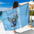 Custom NSW Blues Rugby Sarong Cockroaches Polynesian Pattern Tropical Vibes