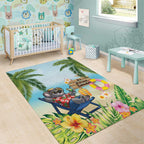 Chilling Koala Australia Area Rug It's 5 O’Clock Somewhere Tropical Vibes - Aussie Hoodie